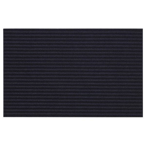 KRISTRUP - Door mat, dark blue, 35x55 cm