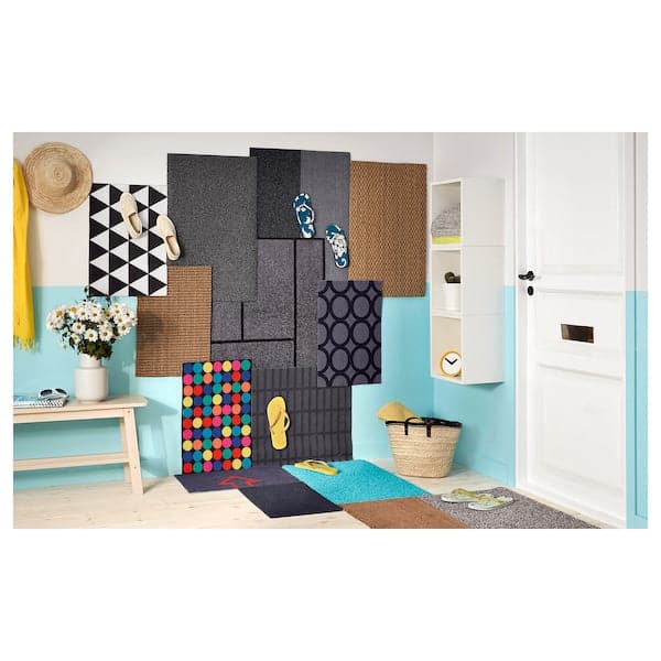 KRISTRUP - Door mat, dark blue, 35x55 cm - Premium Flooring & Carpet from Ikea - Just €1.99! Shop now at Maltashopper.com