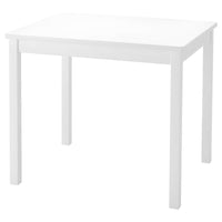 KRITTER - Children's table, white, 59x50 cm - best price from Maltashopper.com 40153859