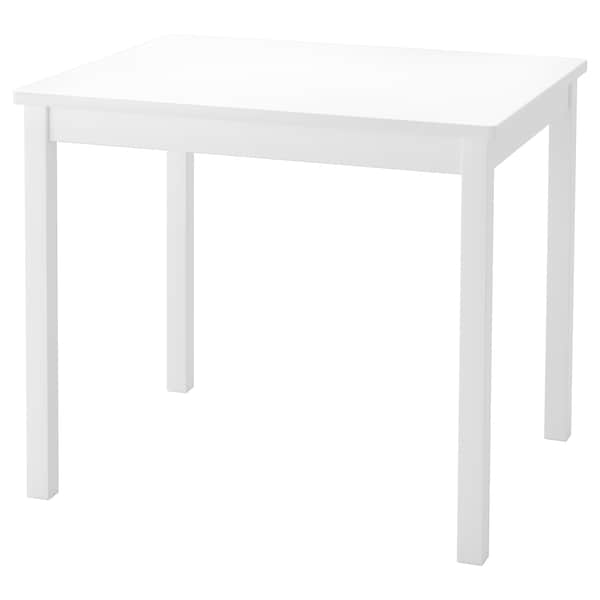 KRITTER - Children's table, white, 59x50 cm