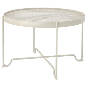 Ikea KROKHOLMEN - Coffee table, outdoor, beige, 73 cm