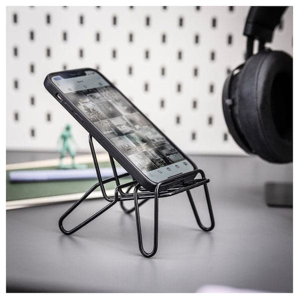 SIGFINN Holder for mobile phone, bamboo veneer - IKEA