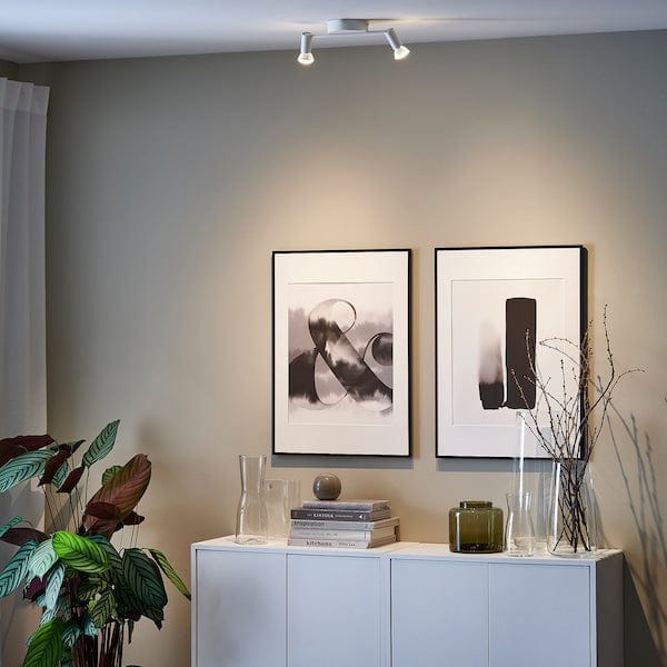 Ikea KRUSNATE - Ceiling spotlight with 2 spots, white