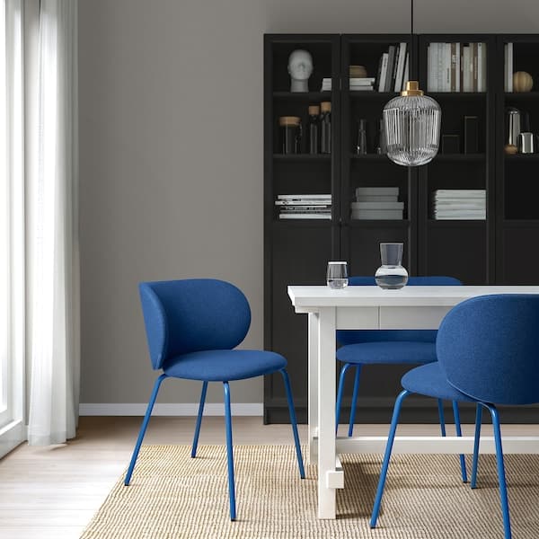 Ikea KRYLBO - Chair, Tonerud blue ,