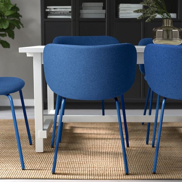Ikea KRYLBO - Chair, Tonerud blue ,