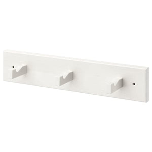 Ikea KUBBIS - Rack with 3 hooks, white