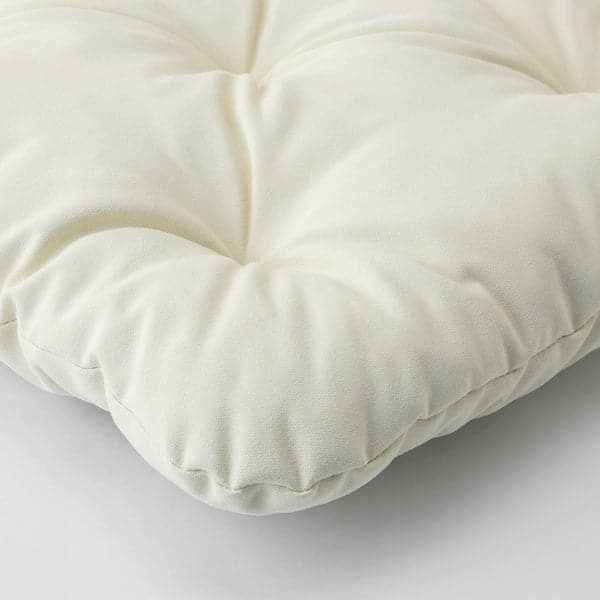 MALINDA Chair cushion, light beige, 40/35x38x7 cm - IKEA