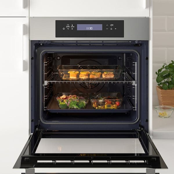 KULINARISK Thermoventilated/pyrolytic oven - stainless steel , - best price from Maltashopper.com 70421059