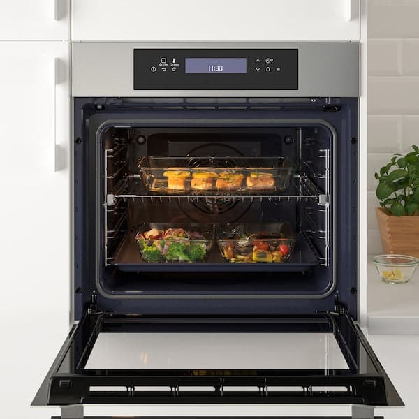 Ikea KULINARISK Thermoventilated/pyrolytic oven - stainless steel ,
