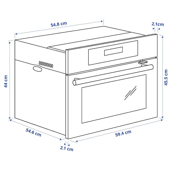 KULINARISK Combined microwave thermooventilate , - Premium  from Ikea - Just €999.99! Shop now at Maltashopper.com