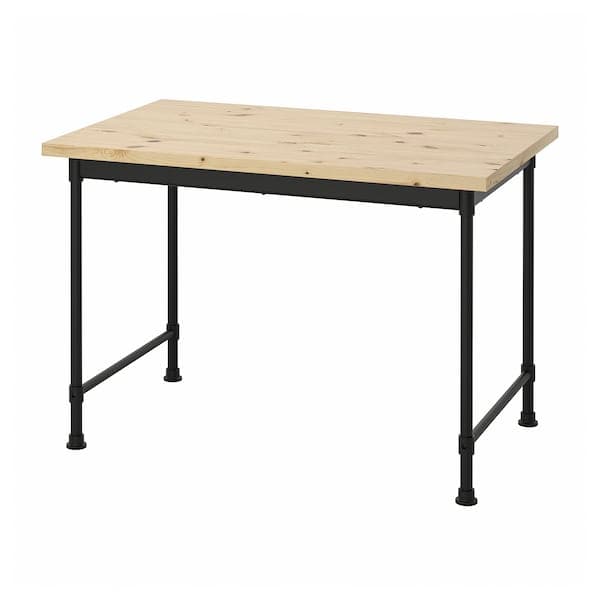KULLABERG - Desk, pine, 110x70 cm - best price from Maltashopper.com 80499444