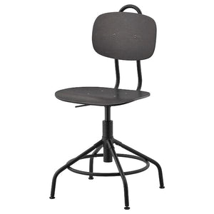 Ikea KULLABERG - Swivel chair, black