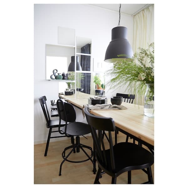 KULLABERG - Swivel chair, black - best price from Maltashopper.com 90325518