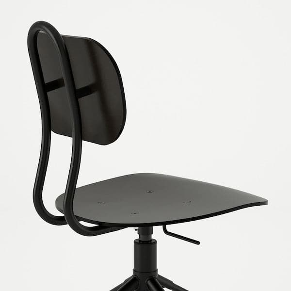 KULLABERG - Swivel chair, black - best price from Maltashopper.com 90325518
