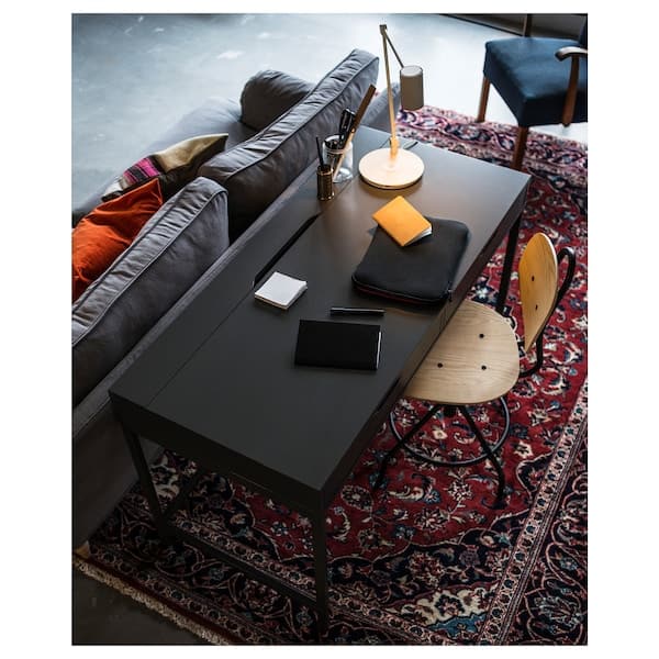 Ikea KULLABERG - Swivel chair, pine/black