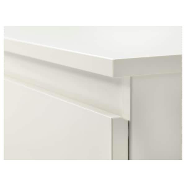 Ikea KULLEN - Chest of 2 drawers, white, 35x49 cm
