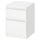 KULLEN - KULLEN Chest of 2 drawers, white, 35x49 cm
