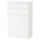 KULLEN - KULLEN Chest of 5 drawers, white, 70x112 cm