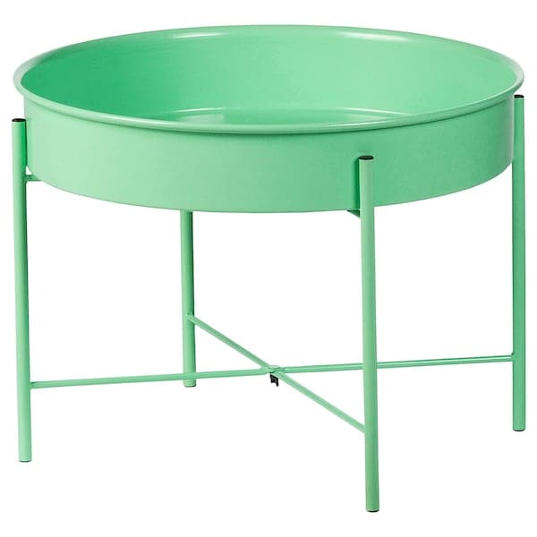 KULTURSKOG - Plant stand, light green, 58 cm