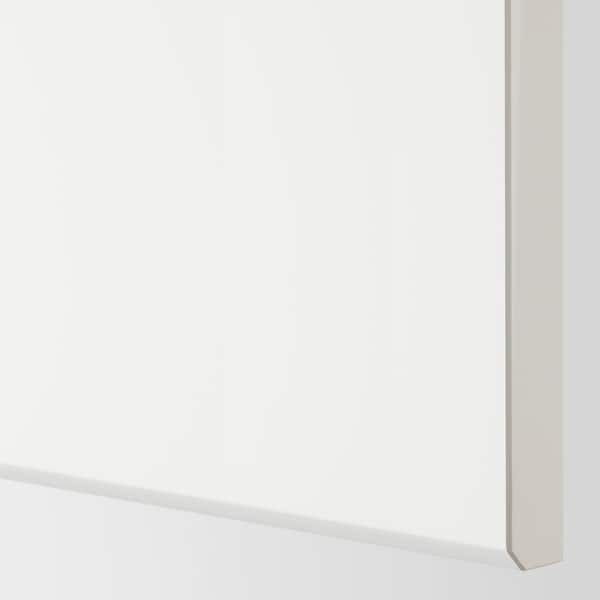 KUNGSBACKA Drawer front - matt white 80x40 cm