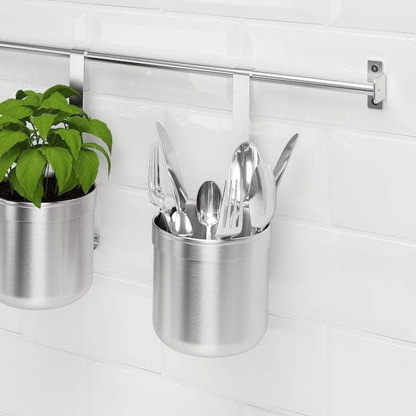 Ikea KUNGSFORS - Container, stainless steel, 12.0x26.5 cm