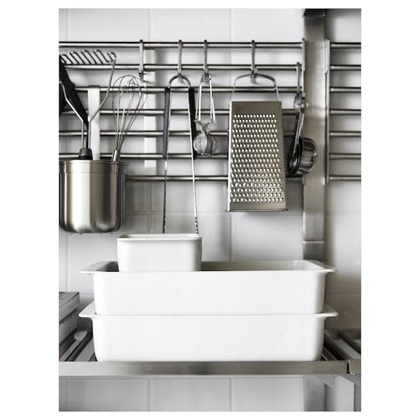 Ikea KUNGSFORS - Wall grid, stainless steel