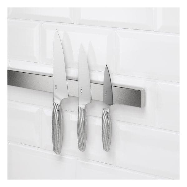 KUNGSFORS - Magnetic knife rack, stainless steel