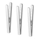 KUNGSFORS magnetic clip, stainless steel, 7 mmx8 cm, 3 pack