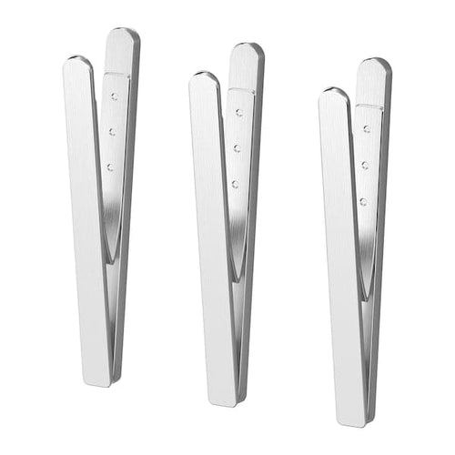 KUNGSFORS magnetic clip, stainless steel, 7 mmx8 cm, 3 pack