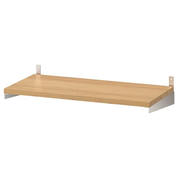 KUNGSFORS - Shelf, bamboo, 60 cm - best price from Maltashopper.com 00401781