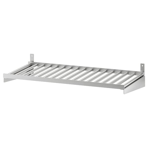 KUNGSFORS - Shelf, stainless steel