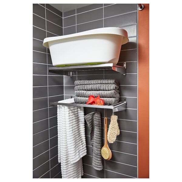 Ikea KUNGSFORS - Shelf, stainless steel, 60 cm
