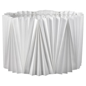 Ikea KUNGSHULT - Lamp shade, pleated white, 42 cm