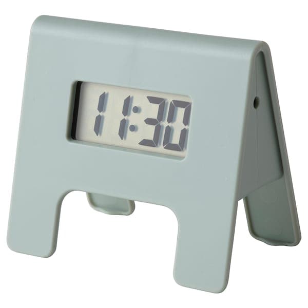 KUPONG - Alarm clock, green, 4x6 cm - best price from Maltashopper.com 30358781