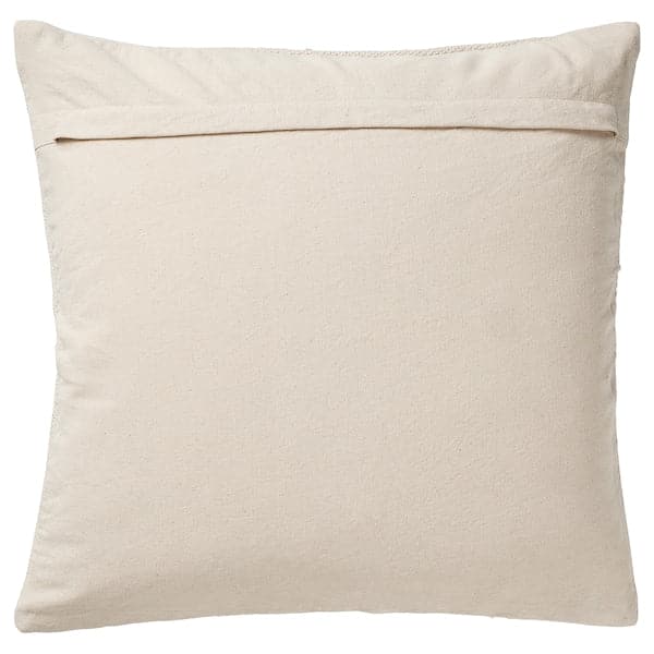 Ikea KUSTFLY - Cushion cover, beige/black, 50x50 cm