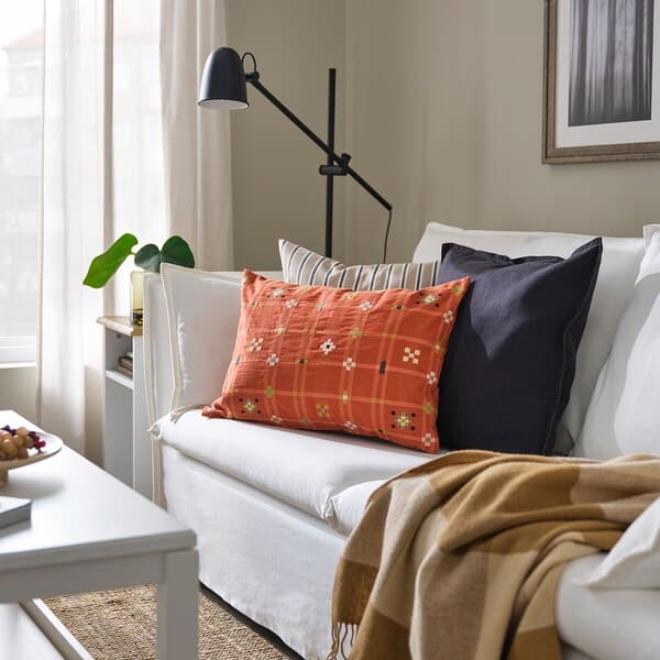 Ikea KUSTGRAN - Cushion cover, red, 40x58 cm
