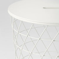 KVISTBRO - Storage table, white, 44 cm - Premium Furniture from Ikea - Just €38.99! Shop now at Maltashopper.com