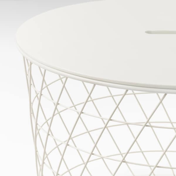 KVISTBRO - Storage table, white, 61 cm - best price from Maltashopper.com 50322239