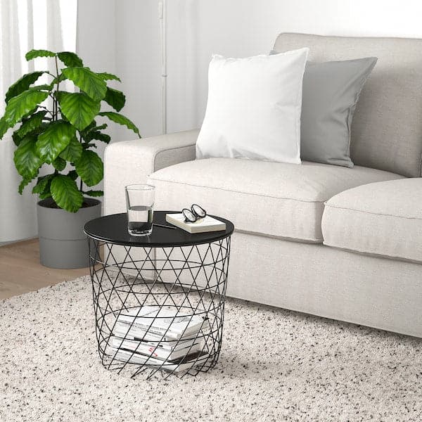KVISTBRO - Storage table, black - Premium Furniture from Ikea - Just €38.99! Shop now at Maltashopper.com