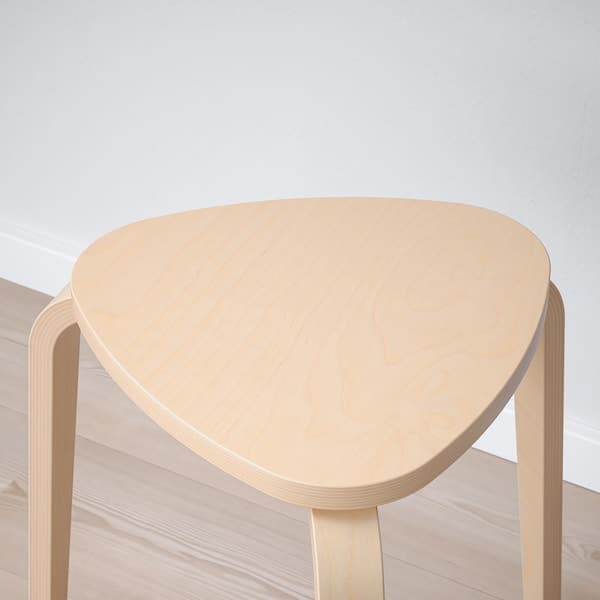 KYRRE - Stool, birch - best price from Maltashopper.com 60416925
