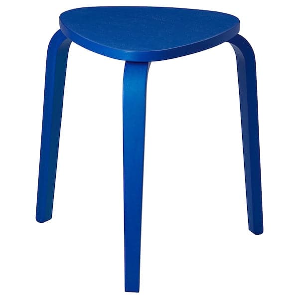 KYRRE - Stool, bright blue