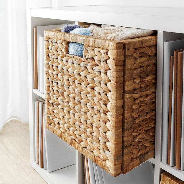 Ikea LABBSAL - Basket, handmade water hyacinth, 32x34x32 cm
