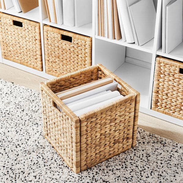 Ikea LABBSAL - Basket, handmade water hyacinth, 32x34x32 cm