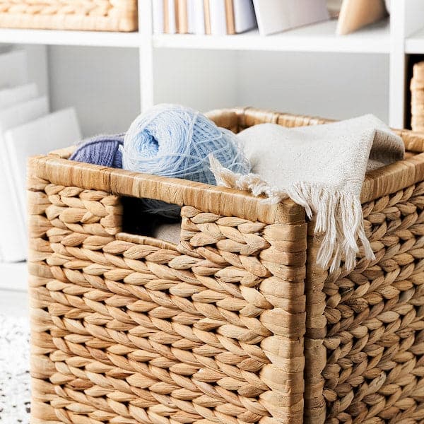 Ikea LABBSAL - Basket, handmade water hyacinth, 32x34x32 cm