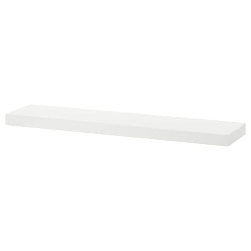 LACK wall shelf, white, 110x26 cm