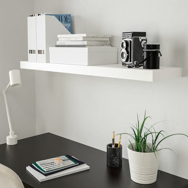LACK - Wall shelf, white