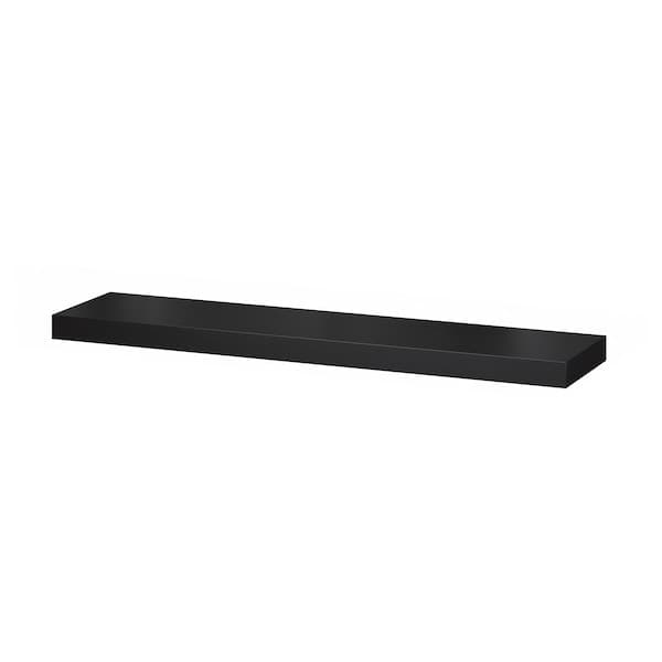LACK - Wall shelf, black-brown, 110x26 cm - best price from Maltashopper.com 40103633