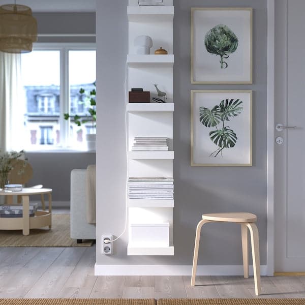LACK - Wall shelf unit, white