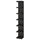 LACK - LACK Wall shelf unit, black-brown, 30x190 cm