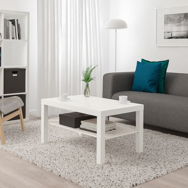 LACK - Coffee table, white, 90x55 cm - best price from Maltashopper.com 90449905